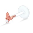 Butterfly on Stone Monroe Piercing LA-358